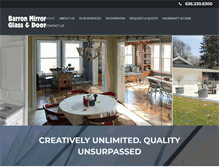 Tablet Screenshot of barronmirror.com